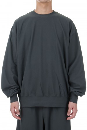 TECH FLEX JERSEY CREW - NAVY (BE-60024W) | セレクトショップ 