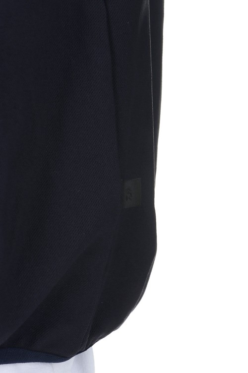 TECH FLEX JERSEY STAND COLLAR VEST - NAVY (BE-61024W TECH FLEX JERSEY STAND COLLAR VEST - NAVY (BE-61024W