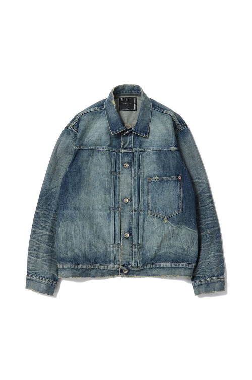 BEYONDEXX Denim Blouson -BLUE 401- (24-03521M) | セレクト BEYONDEXX Denim Blouson -BLUE 401- (24-03521M) | セレクト