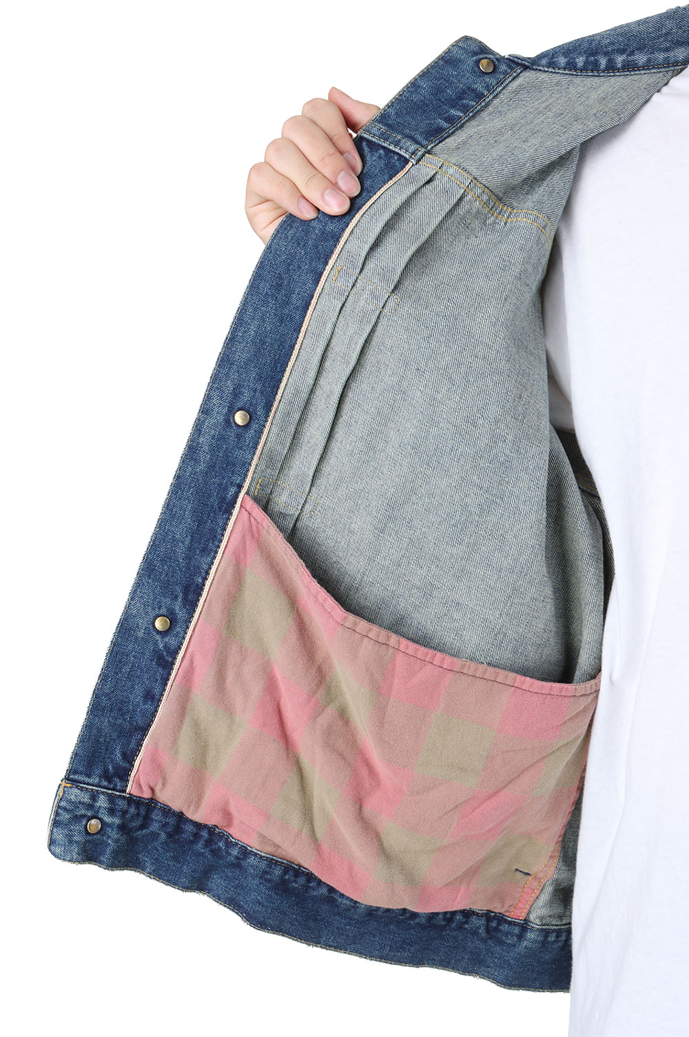 BEYONDEXX Denim Blouson -BLUE 401- (24-03521M) | セレクト BEYONDEXX Denim Blouson -BLUE 401- (24-03521M) | セレクト