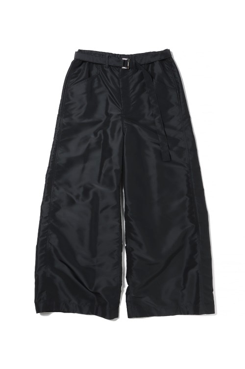 Nylon Twill Pants -BLACK001- (24-03451M ) | セレクトショップ