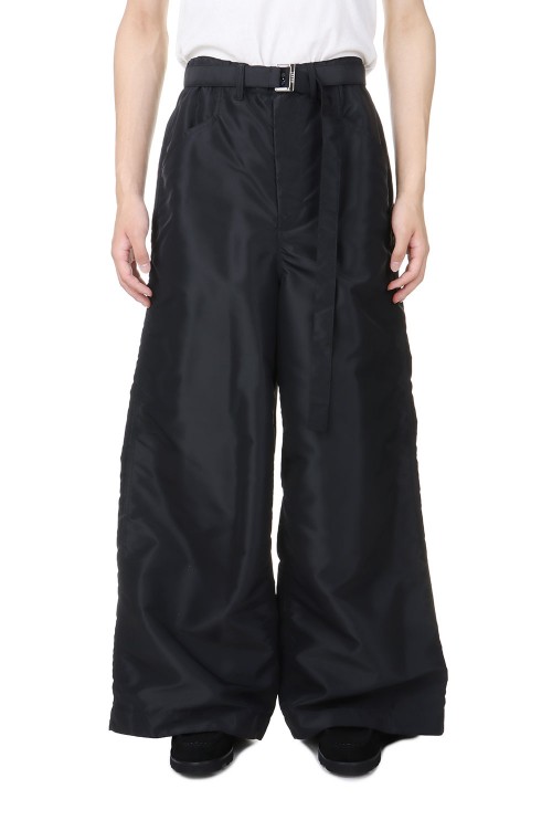 Nylon Twill Pants -BLACK001- (24-03451M ) | セレクトショップ