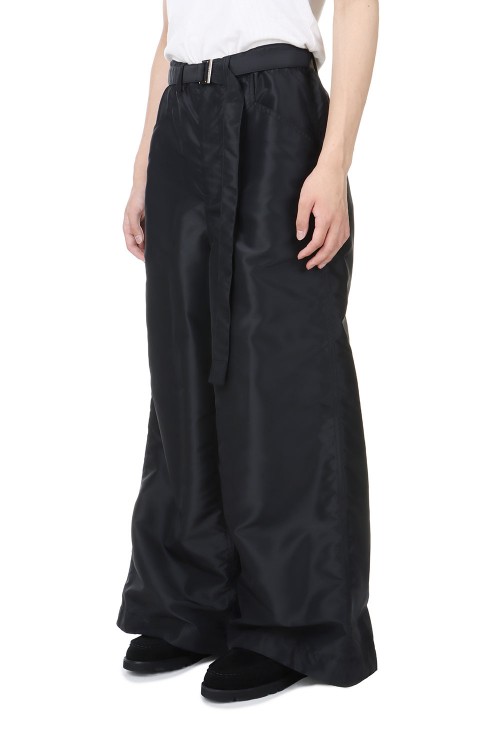 パンツ sacai FW24 Nylon twill pants (2407389 001) Nylon Twill Pants -BLACK001- (24-03451M ) | セレクトショップ