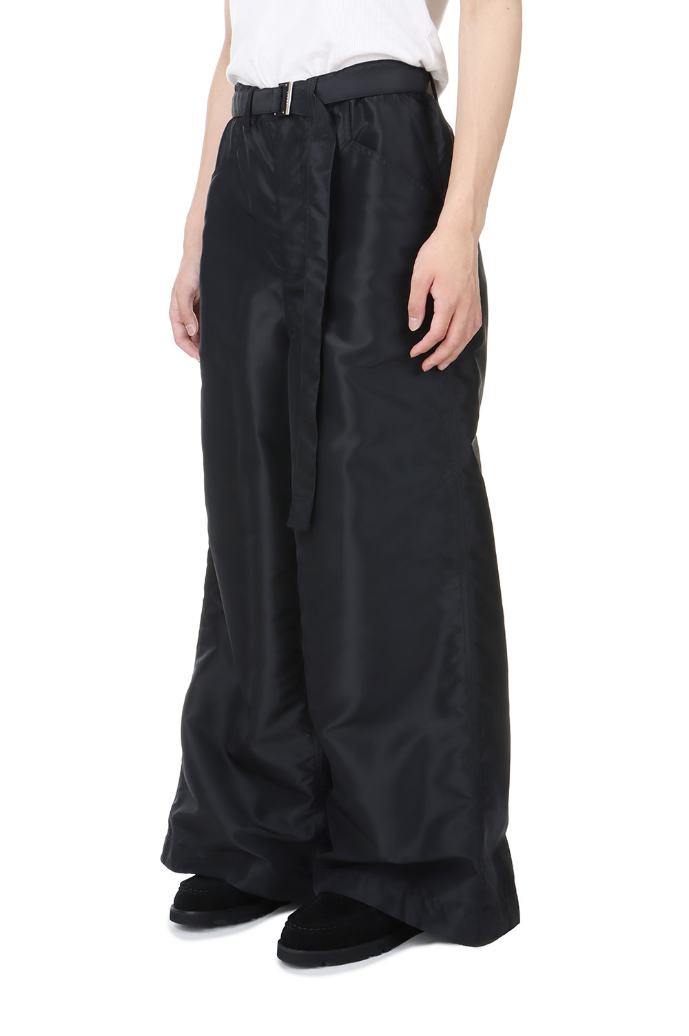 Nylon Twill Pants -BLACK001- (24-03451M ) | セレクトショップ
