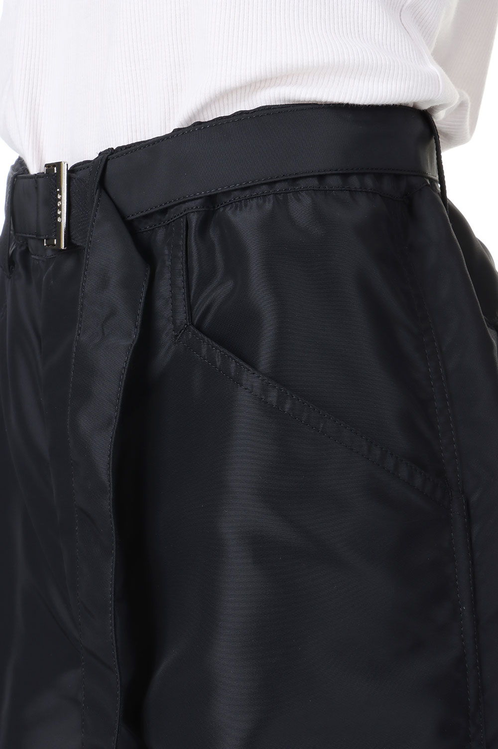 Nylon Twill Pants -BLACK001- (24-03451M ) | セレクトショップ