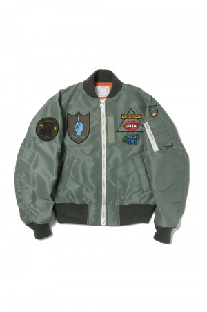 sacai Gonz Nylon Twill Blouson -BLACK001- (24-03524M