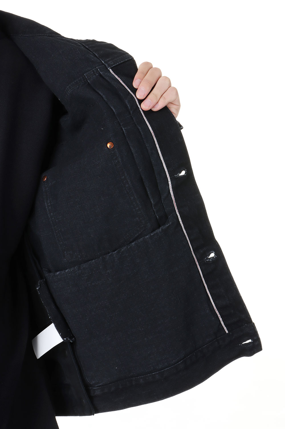 sacai Gonz Denim Jacket -BLACK 001- (24-03525M) | セレクト sacai Gonz Denim Jacket -BLACK 001- (24-03525M) | セレクト