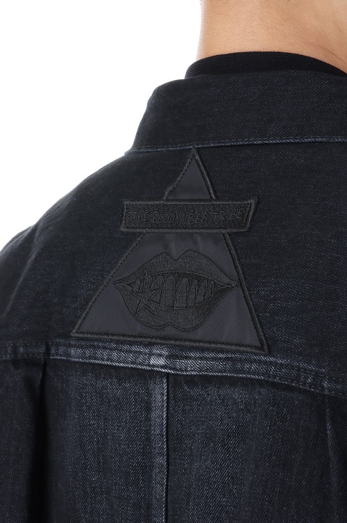 sacai Gonz Denim Jacket -BLACK 001- (24-03525M) | セレクト sacai Gonz Denim Jacket -BLACK 001- (24-03525M) | セレクト