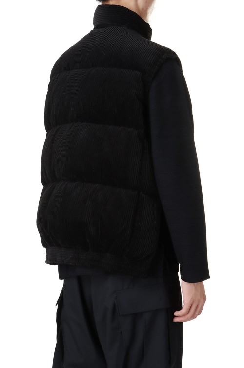 sacai Gonz Multi Patch Corduroy Padded Vest (24-03551M