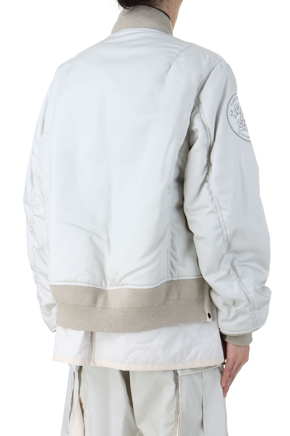 Sacai x SPIEWAK Gonz MG Multi Patch Blouson -L/GRAY 376- (24