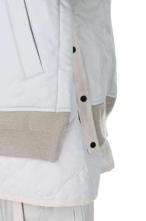 Sacai x SPIEWAK Gonz MG Multi Patch Blouson -L/GRAY 376- (24