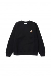 SPEEDY FOX PATCH COMFORT SWEATSHIRT - BLACK(MW00309KM0307)