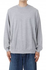 Wool Honeycomb Crew Neck Thermal - H.GRAY (GU243-70219B)