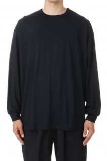 Wool Cordura L/S Tee - BLACK (GU243-70302B)