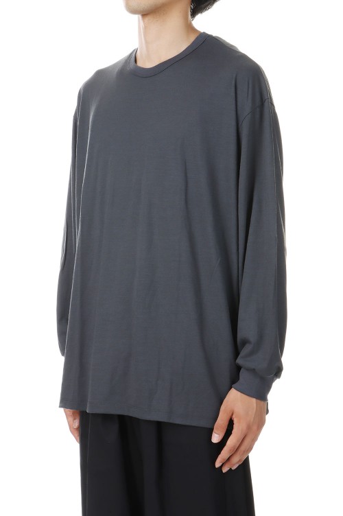 Wool Cordura L/S Tee - GRAY (GU243-70302B) | セレクトショップ