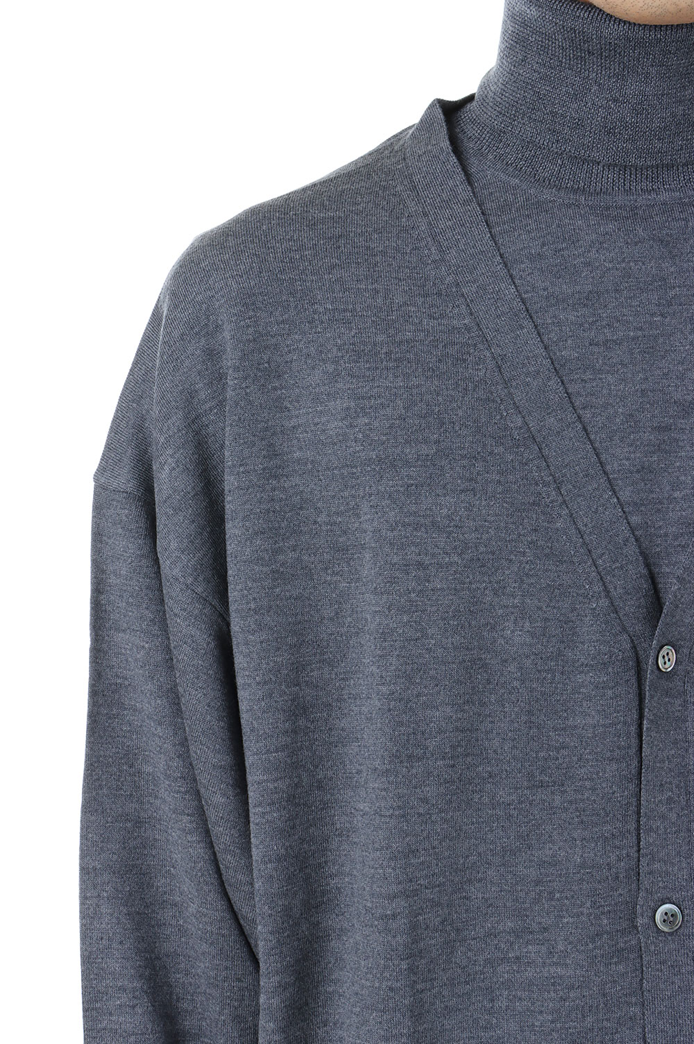 BASIC] High Gauge Knit Cardigan – Graphpaper KYOTO｜グラフ