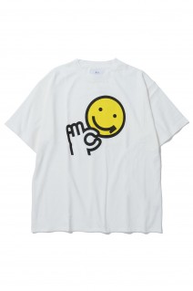 SMILEy TEE - WHITE (ACY-24SS-008)