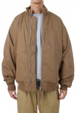 Insulation Varsity Jacket - L.BROWN (S24FY020)