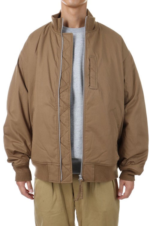 Insulation Varsity Jacket - L.BROWN (S24FY020) | セレクトショップ