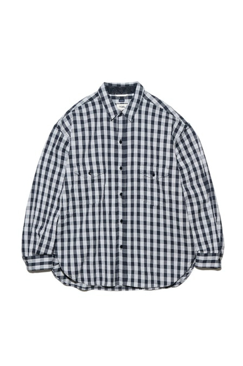 Cotton Nep Deck Shirt - NAVY (S24FG032) | セレクトショップ  