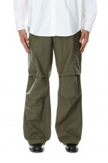 M-65 Field Pants / Wide Straight - DARK OLIVE (PTLM-146)