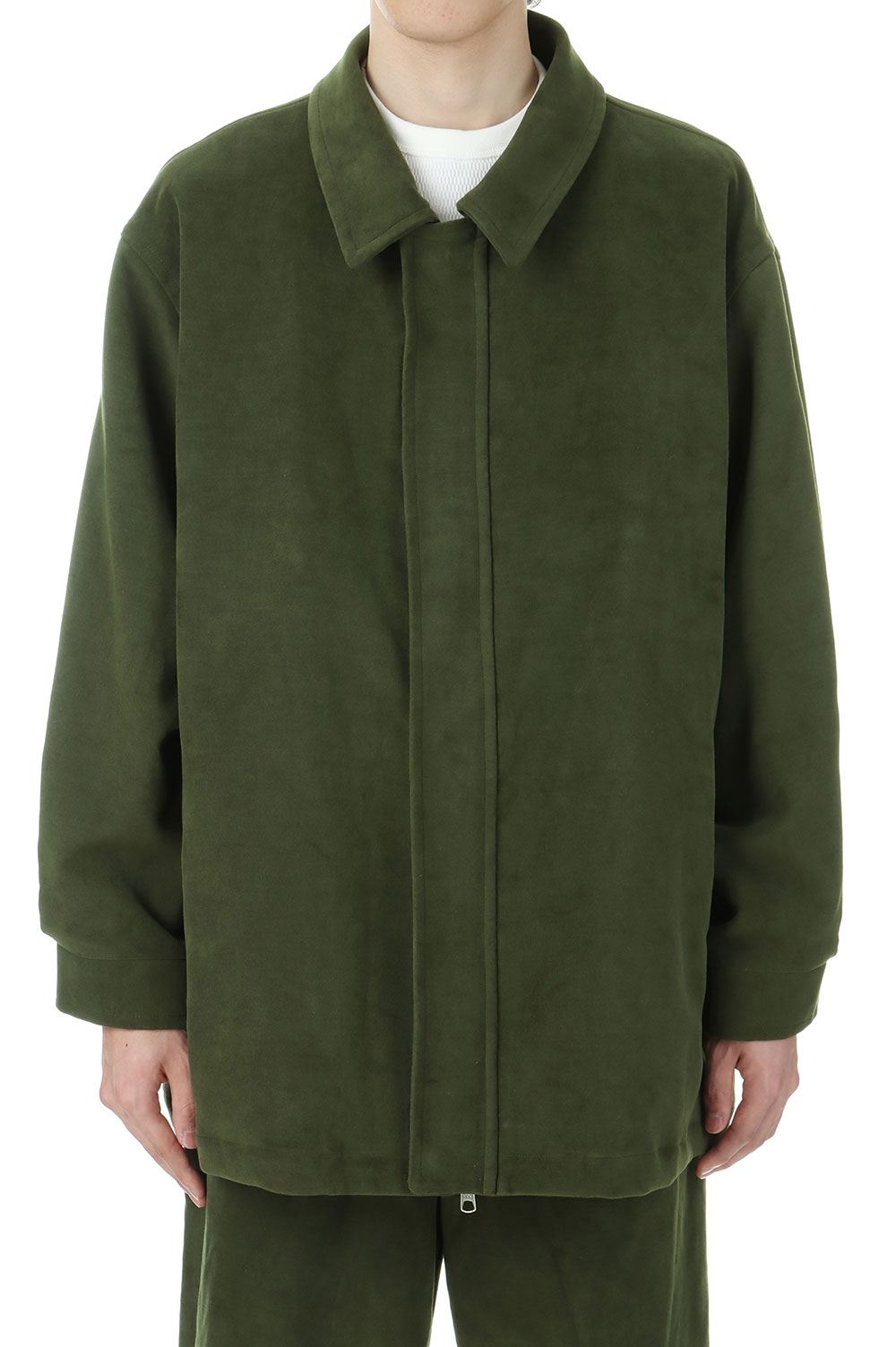 BRITISH MOLESKIN HARRINGTON JACKET / OLIVE (D24AW-05002) |  セレクトショップ｜DeepInsideinc.com Store