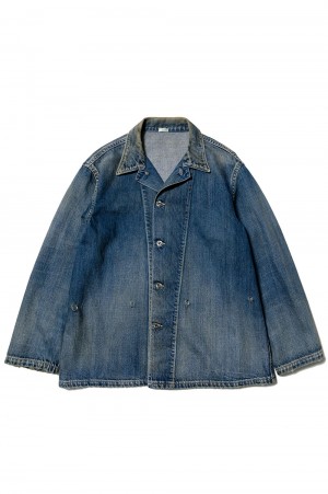 US Army Vintage Denim Coverall - INDIGO (24AAP-01-37K)