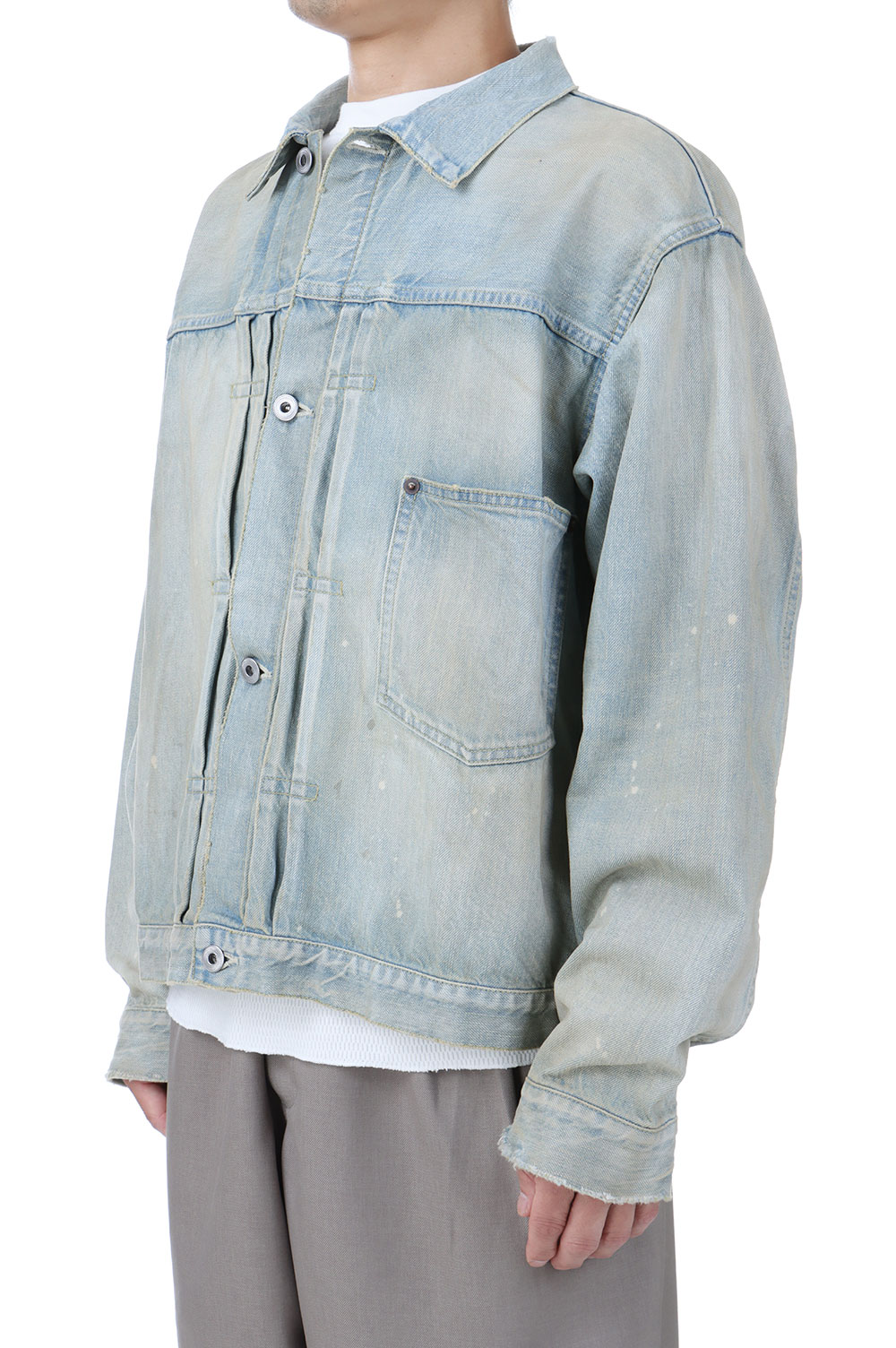 1st Type Denim Jacket - BLEACH (24AAP-01-35H) | セレクト
