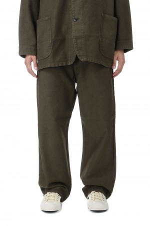 MOLESKIN PANTS / OLIVE (PC-019-2938)