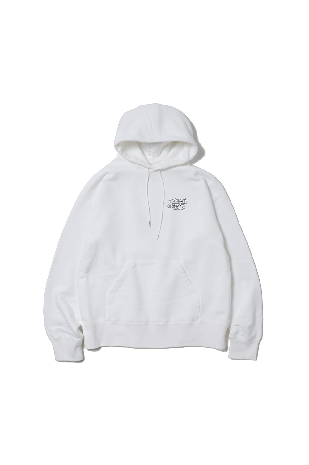 すぐ届く！ sacai ゴンズ ONE LOVE フーディー ホワイト sacai Gonz ONE LOVE Hoodie -WHITE 101- (24-0815S) | セレクト