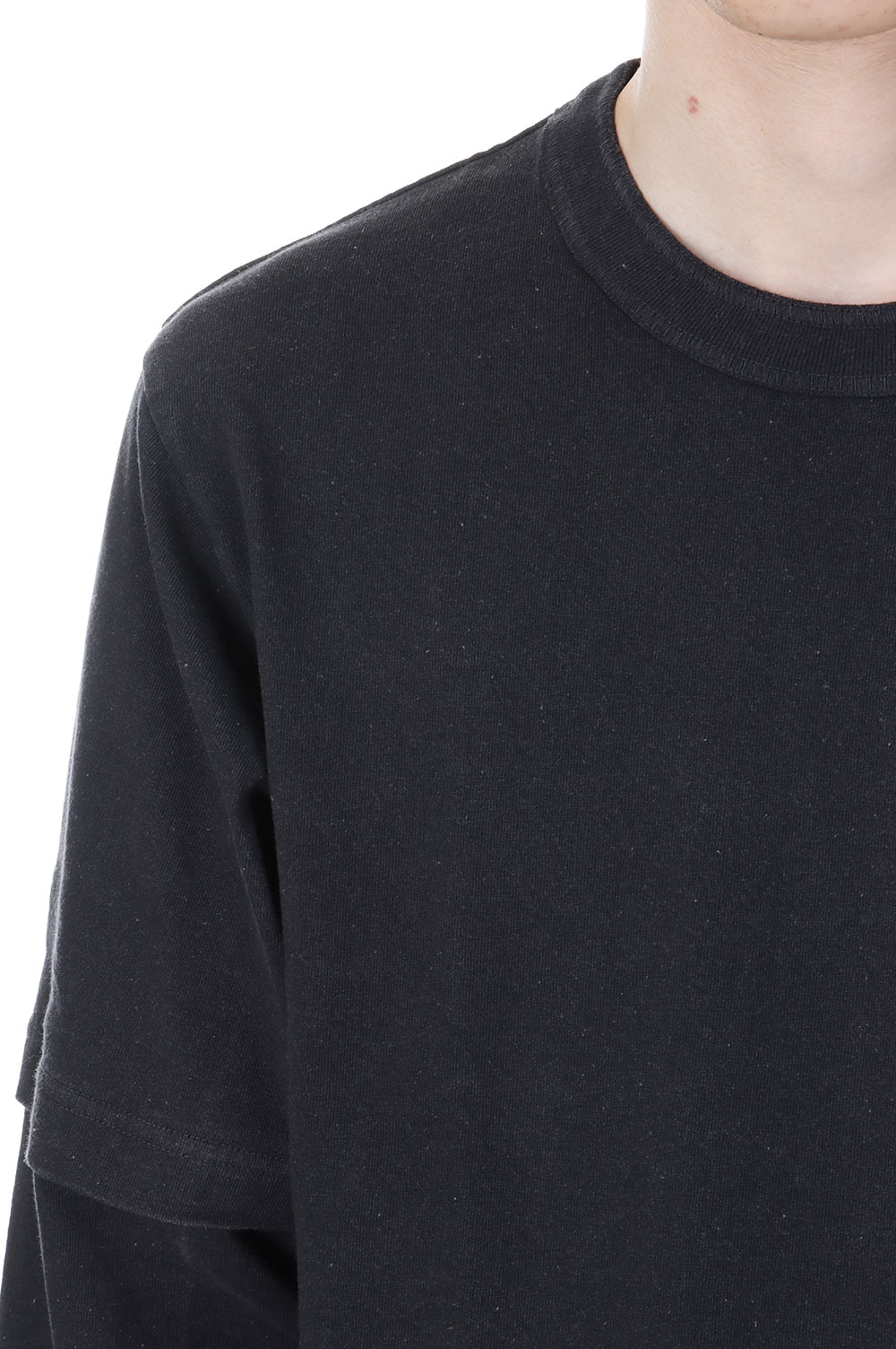 sacai Gonz ONE LOVE L/S T-shirt-BLACK 001- (24-0816S) | セレクト