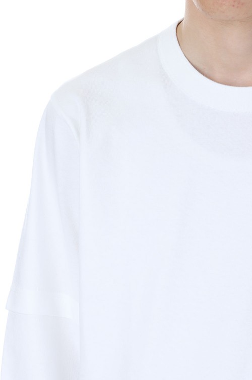 sacai Gonz ONE LOVE L/S T-shirt-WHITE 101- (24-0816S