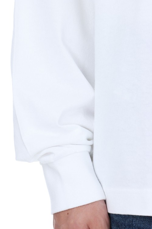 sacai Gonz ONE LOVE L/S T-shirt-WHITE 101- (24-0816S