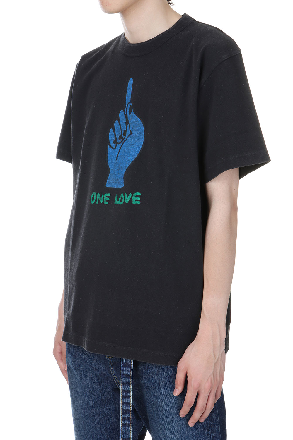 SACAI 24AW ONE LOVE PRINT Tシャツ sacai Gonz ONE LOVE T-Shirt -BLACK 001- (24-0817S