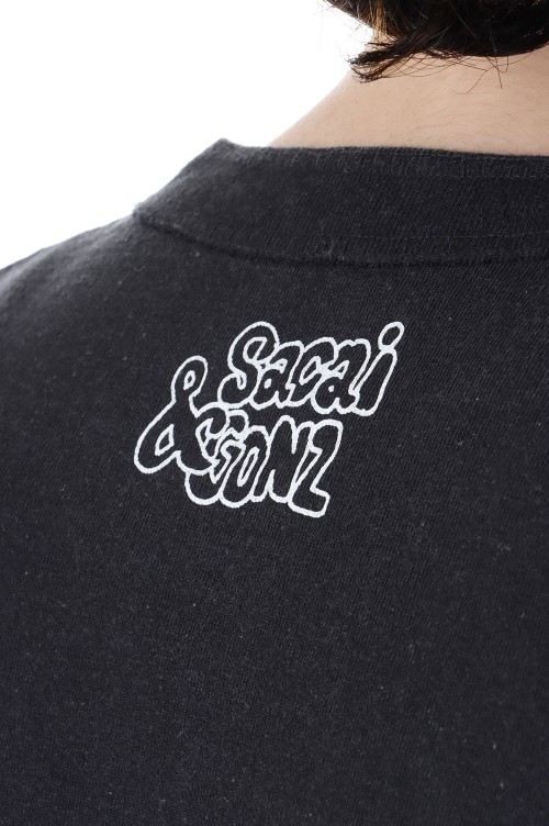 sacai Gonz ONE LOVE T-Shirt-BLACK(24-0817S) | セレクト