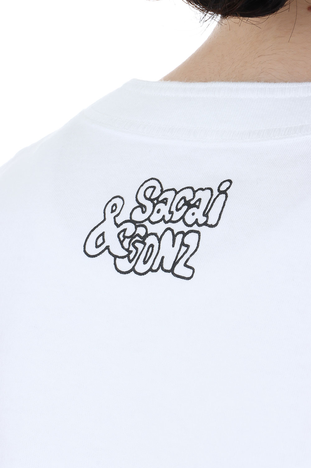 sacai Gonz ONE LOVE T-Shirt -WHITE 101- (24-0817S