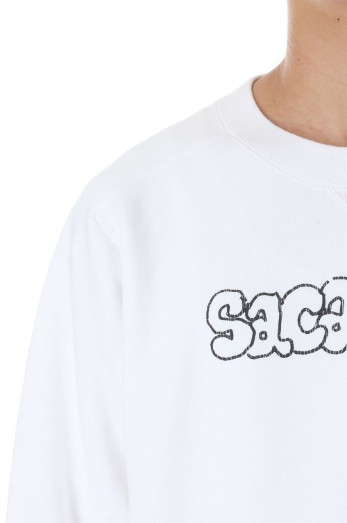 スウェット・トレーナー Sacai \"Gonz sacaigonz\" sweatshirt White Sacai 