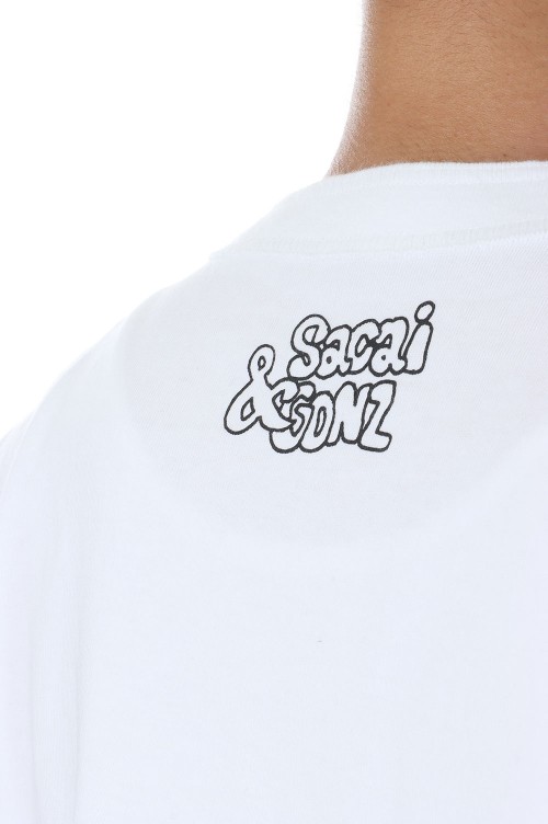 sacai Gonz sacaigonz T-Shirt -WHITE 101- (24-0820S
