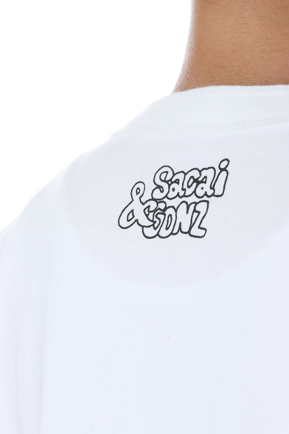 sacai Gonz sacaigonz T-Shirt -WHITE 101- (24-0820S