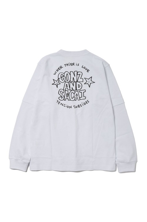 sacai (サカイ) Gonz&Sacai LS T-Shirt sacai (サカイ) Gonz&Sacai LS T-Shirt