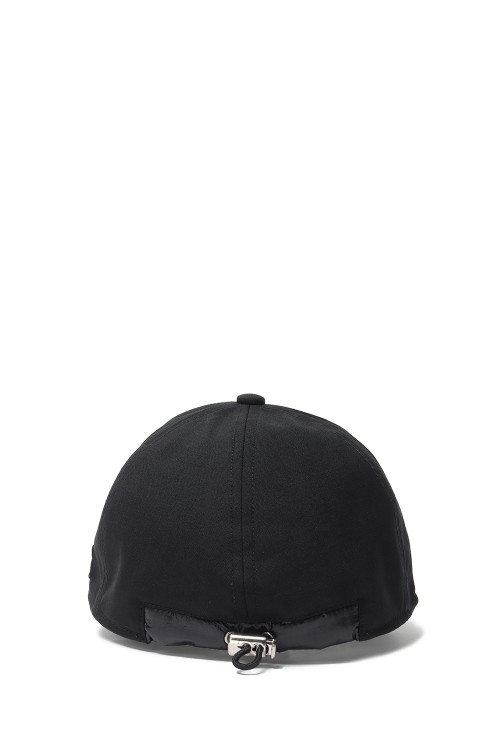 Back Drawstring Cap / Suiting -BLACK- (24-0836S) | セレクト