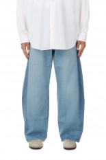 DEFORMED FLARE VINTAGE DENIM JEANS - INDIGO (ST.1075