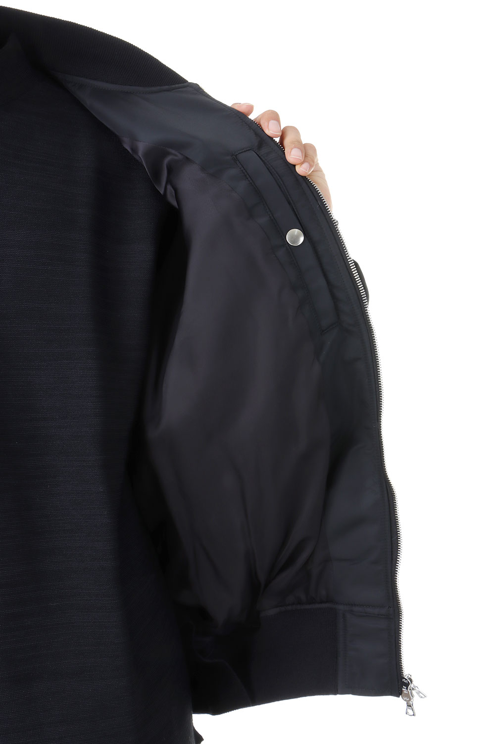 OVERSIZED FLIGHT JACKET -BLACK- (ST.925) | セレクトショップ OVERSIZED FLIGHT JACKET -BLACK- (ST.925) | セレクトショップ