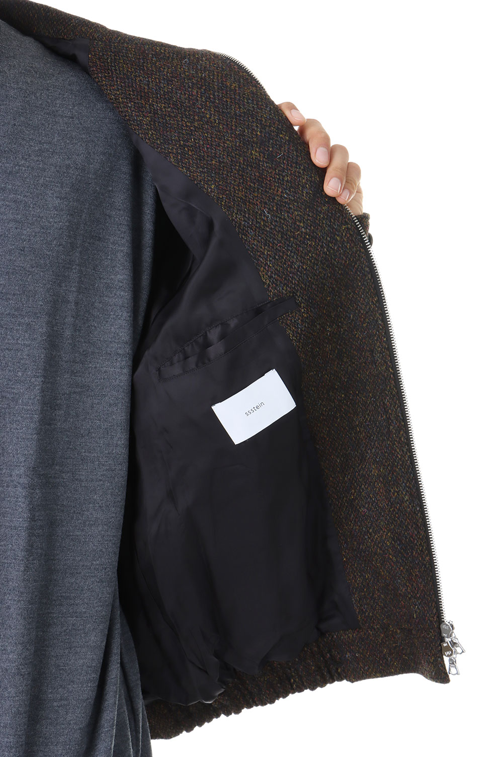TWEED ZIP UP BLOUSON (ST.930) | セレクトショップ