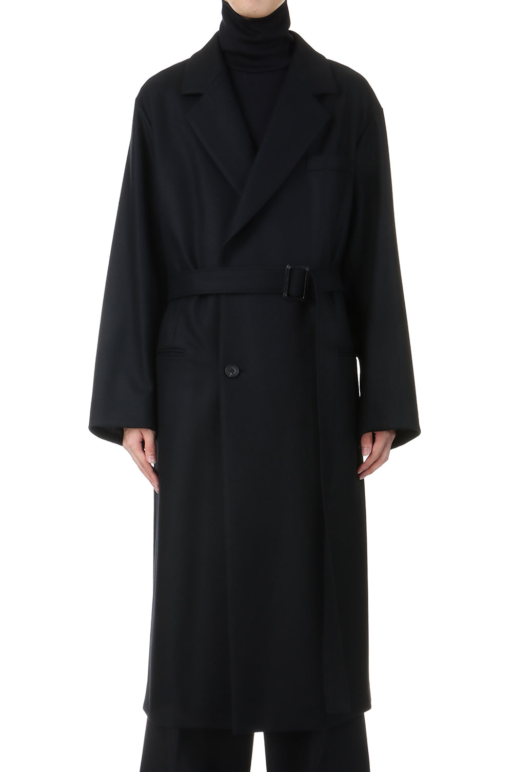 OVERSIZED MAXI-LENGTH DOUBLE BREASTED COAT (ST.905) | セレクト 