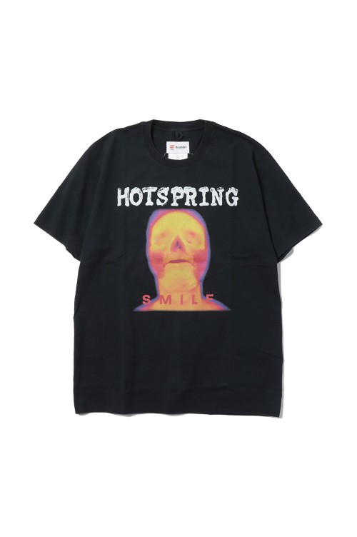 doublet HOT SPRING ONSEN Tシャツ HOT SPRING ONSEN T-SHIRT -BLACK- (24AW41CS344) | セレクト