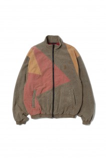 SILK NEEDLE TRACK JACKET (24AW31BL202)
