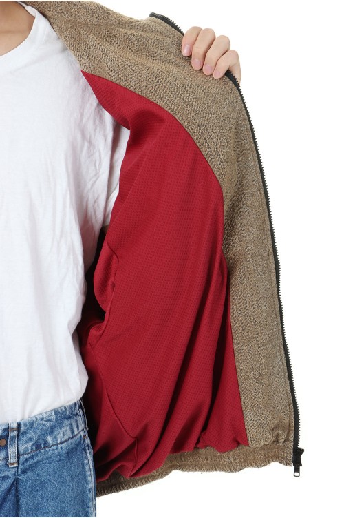 SILK NEEDLE TRACK JACKET (24AW31BL202) | セレクトショップ