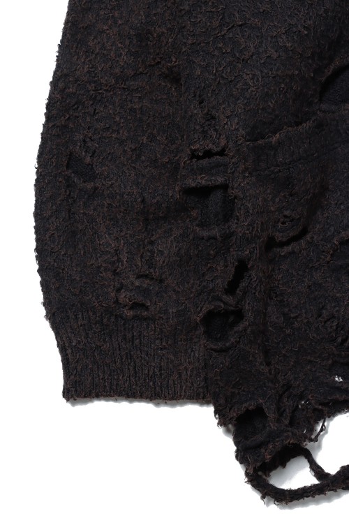 ZOMBIE SILHOUETTE KNIT CARDIGAN (24AW55KN167) | セレクト