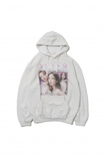 BEFORE AFTER IDOL HOODIE -WHITE- (24AW28CS335)